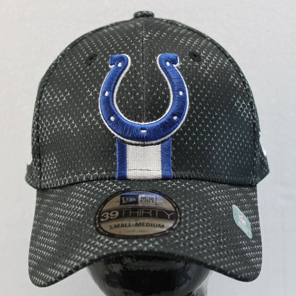 Indianapolis Colts New Era 39THIRTY- On-Field Headwear Line Cap Fitted Small/Med